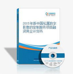 2015年中國私屬數(shù)字影像定制服務融資商業(yè)計劃書